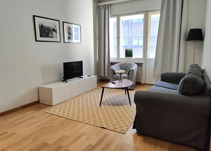Kotimaailma Apartments Kamppi - 1Br With A Balcony